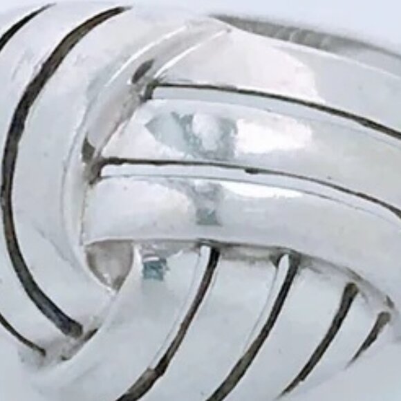 Authentic Ross-Simons 14K Gold 925 Sterling Silver Ring DOME ring - Picture 12 of 12